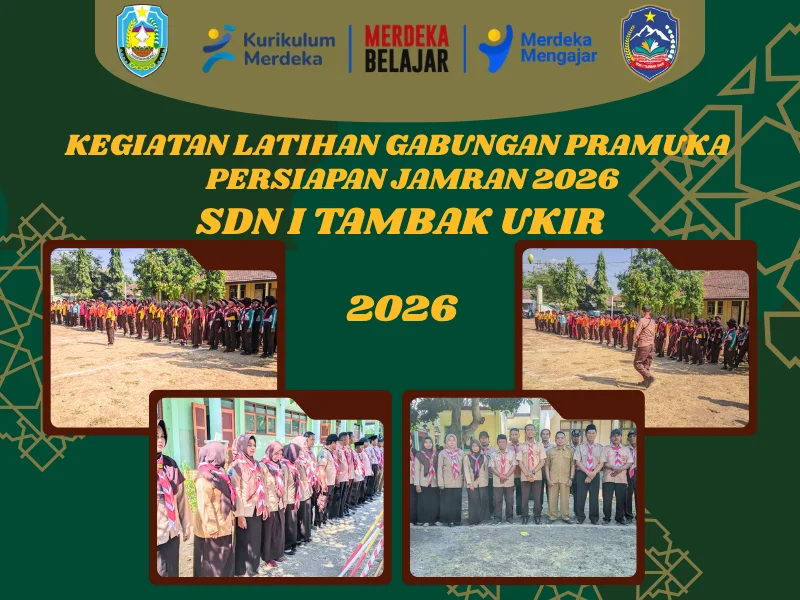 LATIHAN GABUNGAN PRAMUKA GUGUS 3 KECAMATAN KENDIT